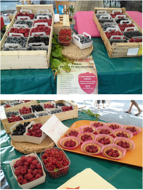 Fête de la Framboise aujourd’hui à Nozières Noz'infos